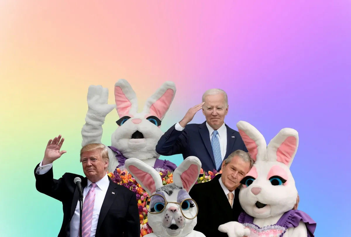 Presidents with Bunnies
