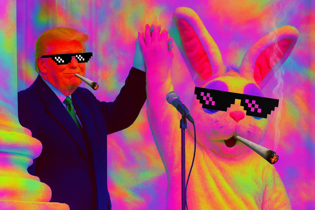 Trump and Bunny 420